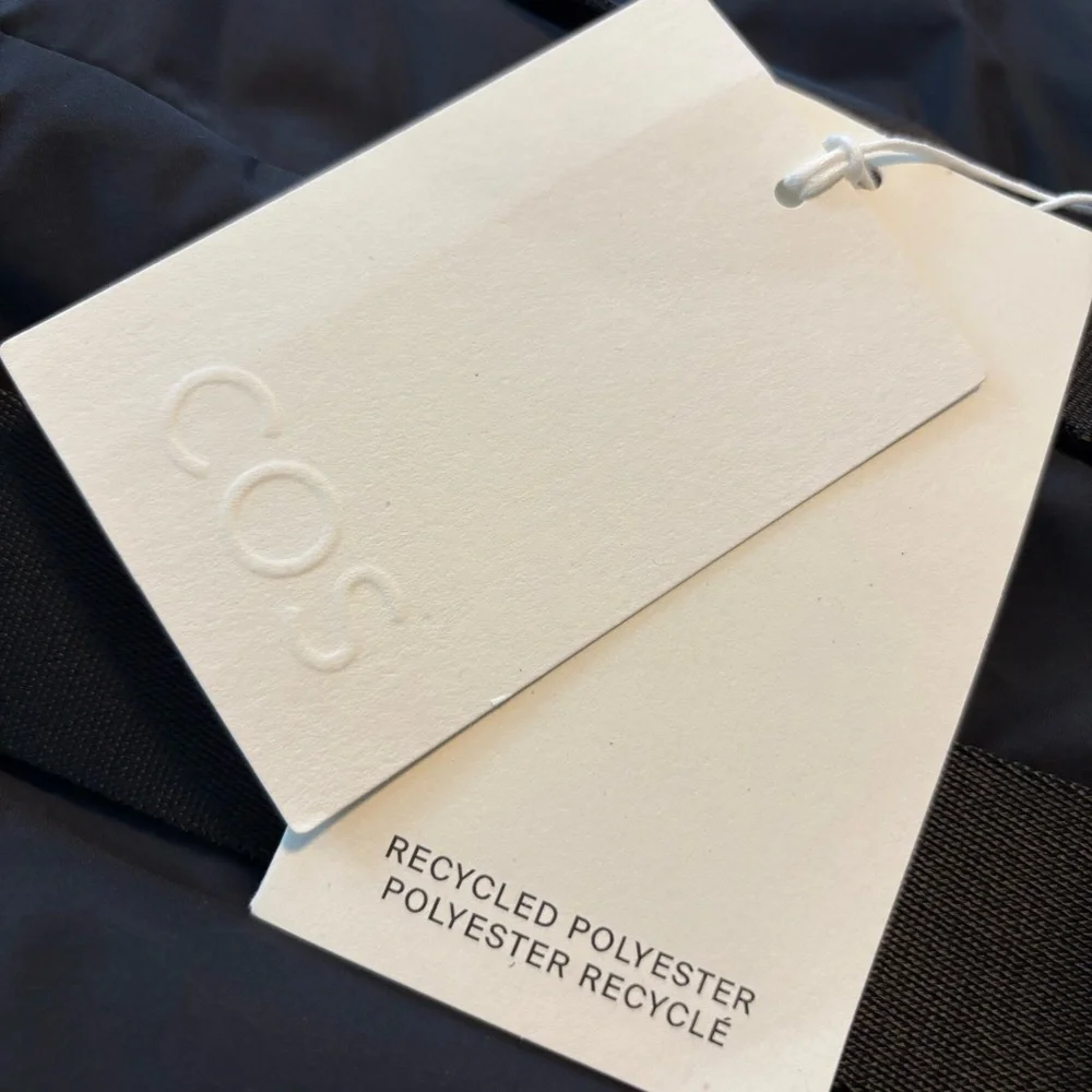 COS Recycled Polyester Backpack Black Brand New‎ with tags